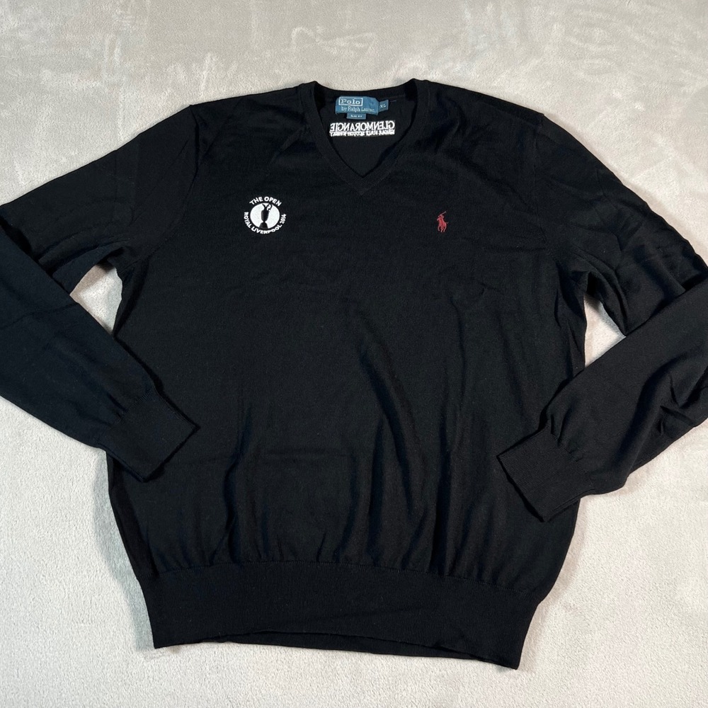 Polo Ralph Lauren The Open Royal Liverpool 2014 Glenmorangie Sweater Men's XL